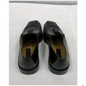 Mezlan Escalade Oxford Men's Size 10M Black Leather Side Zip Lace Up Dress Shoes